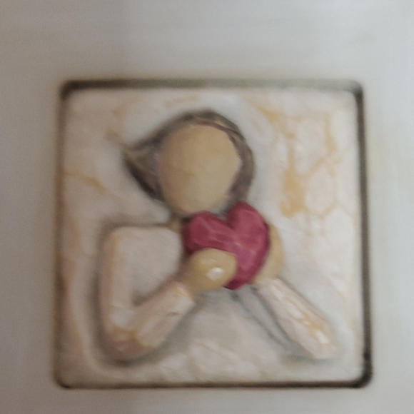 Willow Tree Gray and Red Jewelry Organizer - Picture 4 of 8